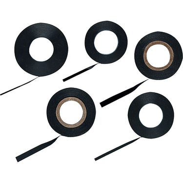 Chartpak Graphic Chart Tape, Glossy Black, 1/16